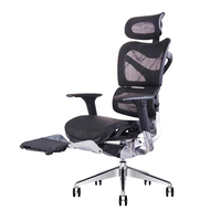 Chaise de bureau de jeu ergonomique pivotante à dossier haut réglable avec repose-pieds, échantillon gratuit, luxe moderne