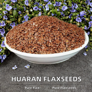 Huaran วัตถุดิบเมล็ดแฟลกซ์ที่มีความบริสุทธิ์สูงแห้งเป็นมาตรฐานโฆษณา - Product Image 2