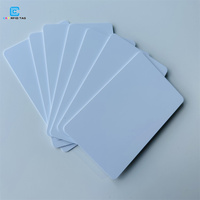 Carte PVC NFC personnalisée 13,56 MHz NTAG213, carte intelligente RFID pour contrôle d'accès, système de clé d'hôtel, système de carte de membre