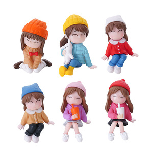 Accessori decorativi fai-da-te della serie KI Yuewu e Cute Best Friend, micro-paesaggi da appendere, per scrivania, auto, console centrale, Sm - Product Image 5