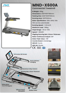 <span class=keywords><strong>Elliptique</strong></span> électrique commercial 3HP (écran LCD) avec suivi des calories pour la musculation - Product Image 2