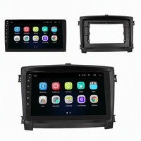 Autoradio Android 15 pour Hyundai Santa Fe Grand 2017/2018, écran tactile OLED 9 pouces, navigation GPS, lecteur CarPlay/Android Auto