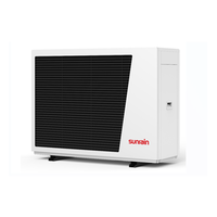 Pompe à chaleur air-eau Sunrain R290 à faible GWP A+++ 12KW Monobloc DC Inverter avec contrôle intelligent WiFi pour projets résidentiels et commerciaux