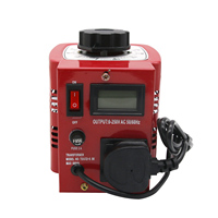 Régulateur de tension de transformateur Variable APS-500W kw, 220V, Variable Variable, puissance de sortie 0-250V, prise ue