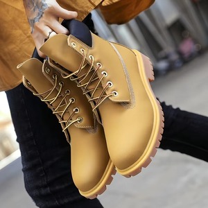 Chaussures de sécurité en cuir pour hommes, imperméables, à tige de 6 pouces, fabriquées en Chine, vente en gros, personnalisables, Zapatos Para Hombres - Product Image 3