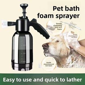 Rociador de Espuma <span class=keywords><strong>para</strong></span> Baño de Mascotas de 2L, Espuma Rápida y Densa, Presión Continua, Dispositivo de Espuma <span class=keywords><strong>para</strong></span> el Cuidado de <span class=keywords><strong>Perros</strong></span> y Gatos - Product Image 3