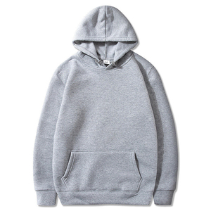 Wholesale High Quality Custom Printing Thick Blank <b>Plain</b> Custom Sweatshirts USA Size Pullover Men's <b>Hoodies</b> - Product Image 3