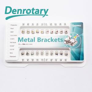 Appareil dentaire Denrotary pour dents Mim Edgewise Monoblock Mesh Base Bracket 018 Ortodoncia Wires <span class=keywords><strong>Dental</strong></span> Bracket Orthodontics - Product Image 6