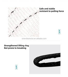 1t 2t <span class=keywords><strong>3t</strong></span> 4t 5t 6t 8t 10t 12t 100% ポリエステルEslinga持ち上げベルトスリングラウンドリフティングスリング - Product Image 4