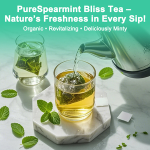 Natural Organic Spearmint Leaves <strong>Tea</strong> for Digestion &amp; Stress Relief Healthy Herbs Extract <strong>Tea</strong> Bag - Product Image 2