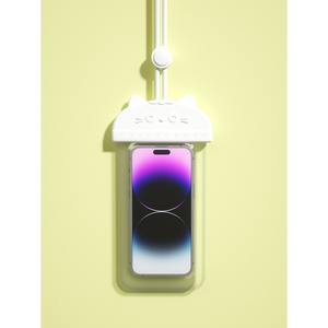 Funda impermeable para teléfono con cordón, diseño de gato de dibujos animados, para nadar, pescar, uso al aire libre - Product Image 4