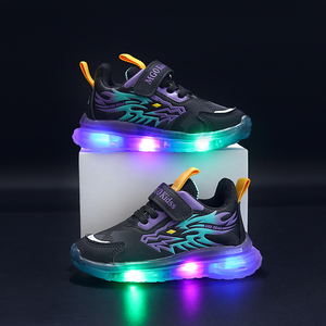 รองเท้าวิ่งลำลองสำหรับเด็ก แฟชั่นรองเท้าผ้าใบเด็ก 2025 รุ่นใหม่ รองเท้าหนัง PU สวมใส่สบาย รองเท้าเด็กแบบสวมพื้นเรียบ - Product Image 3