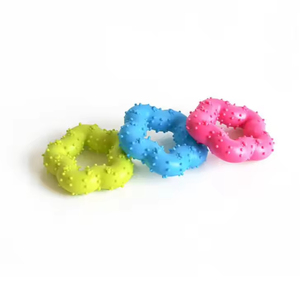 Jouet pour chien en caoutchouc durable, forme d'étoile à cinq branches en TPR, jouet à mâcher pour nettoyer les dents et à mâcher durablement, jouets à mâcher pour animaux de compagnie - Product Image 2