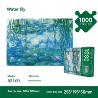 Puzzle en carton personnalisé, jeu de puzzle en papier de 500 à 1000 pièces, jeux de puzzle personnalisés pour adultes, jeu de réflexion, fabricants