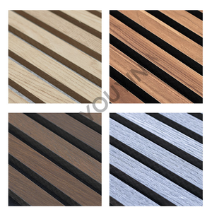 Paneles acústicos adhesivos decorativos interiores para estudio, oficina, roble, Akupanels, chapa insonorizada, absorbente, pared <span class=keywords><strong>de</strong></span> <span class=keywords><strong>madera</strong></span>, listón Mdf - Product Image 4