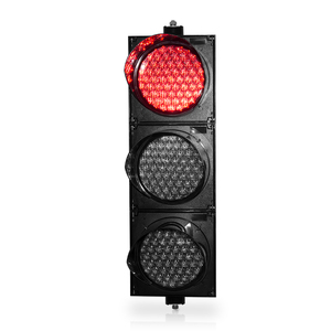 Dijual Lampu Sinyal Lalu Lintas Merah Hijau 200MM 3 Unit dengan Lensa Cobweb - Product Image 2