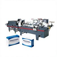 Machine à plier les boîtes 580, plieuse-colleuse automatique, machine à plier et coller les petites boîtes