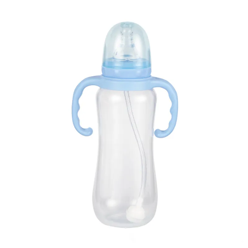 BPA मुक्त शिशु बच्चे मानक गर्दन पीपी खाद्य ग्रेड सामग्री स्तन दूध दूध की बोतल स्पष्ट पैमाने विरोधी Colic