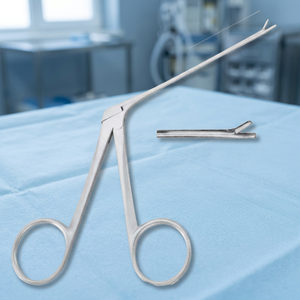 Pinzas Quirúrgicas Manuales Dentadas para Oído, Garganta y Nariz (ENT) de 2.5 Pulgadas, Acero Inoxidable Alemán, Certificación CE, Uso Hospitalario - Product Image 1