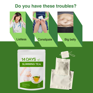 ชาสมุนไพรลดน้ำหนักแบบเร่งด่วน 14 วัน ช่วยลดความอยากอาหารและ<span class=keywords><strong>เผา</strong></span>ผลาญไขมัน ปราศจากน้ำตาล คาร์โบไฮเดรตต่ำ ชาเขียว บรรจุภัณฑ์แบบขายส่ง รับผลิตแบรนด์ส่วนตัว - Product Image 4