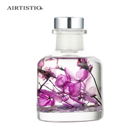 Bouteille décorative de luxe en verre, diffuseur de parfum, nouveau diffuseur de parfum, aromathérapie, fleur séchée