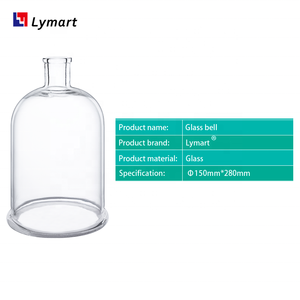 Campanas de Vidrio Transparentes Pequeñas de 150x280 mm, Equipo Educativo para Laboratorios - Product Image 6