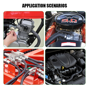 خرطوم مطاطي EPDM متعدد الأغراض بقطر 6-10 مم أسود اللون بصلابة 65A-75A مقاوم للأوزون والتقادم ودرجات الحرارة القصوى (-30 درجة مئوية إلى 120 درجة مئوية) - Product Image 5