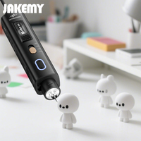 JAKEMY Couteau à découper le caoutchouc à ultrasons portable automatique 35W haute précision multifonctionnel facile à utiliser faible bruit DC 12V/15V 4mm