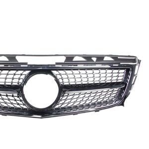 Mercedes-Benz Grille W218 ABS <b>Plastic</b> Front Bumper Replacement Part - Product Image 3