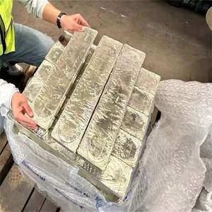 Lingotes de Estaño a Bajo Precio, Materia Prima de Venta Directa de Fábrica China, Sn99.995%up, Alta Calidad, Puro, Cuadrado, Rectangular, 3 Años de Garantía - Product Image 2