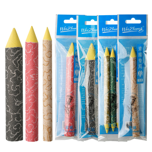 Fournitures d'art Papier à croquis Souche Craie Pastels Charbon de bois de saule Utilisation de 6 souches de mélange de papier - Product Image 4
