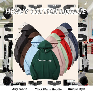 Sweat à capuche oversize pour homme, en coton épais doublé, personnalisable, à épaules tombantes, idéal pour le sport et le printemps, qualité supérieure, vente en gros - Product Image 2