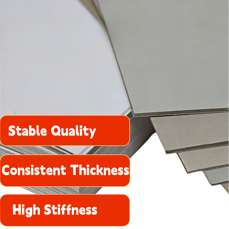 High Quality Eco-Friendly Recyclable Coated Cardboard White Board Paper for Packaging Wrapping Offset Printing & Box Making