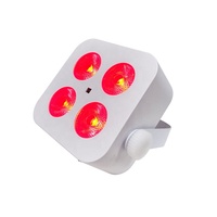 Haute qualité Wifi 4x18W LED intérieur RGBWA + UV 6in1 batterie puissance sans fil Par lumière mariage Dj fête Uplight