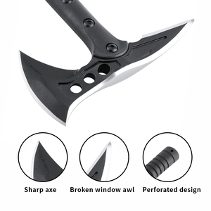 Hacha de Caza y Rescate WB-AX03, Hacha Táctica de Acero para Cortar Madera, Tomahawk para Supervivencia en Exteriores, Caza y Camping - Product Image 5