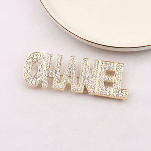 Luxury Jewelry Fashion Jewelry <strong>Brooches</strong> Inspired Designer Rhinestone <strong>Brooch</strong> Women - Product Image 3