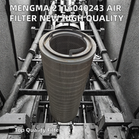 Nouvelle Conception 2026 – Cartouche de Filtre à Air Cylindrique Anti-Poussière Haute Efficacité pour Admission d'Air