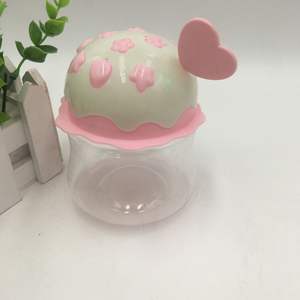 Bouteille en PET de 260 ml, colorée, de forme amusante, de qualité alimentaire, pour bonbons, haricots, biscuits, forme mignonne, distributeur de pièces, pot à poissons rouges pour enfants - Product Image 5