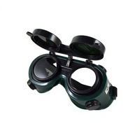Lunettes de soudage personnalisées avec logo, lunettes de soudage à gaz relevables, monture en PVC, lunettes de sécurité industrielles pour le meulage, la découpe et la protection des yeux