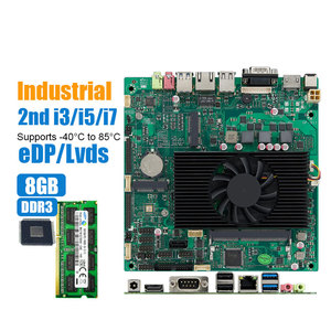 Carte mère Mini ITX <span class=keywords><strong>Intel</strong></span> <span class=keywords><strong>Core</strong></span> <span class=keywords><strong>I5</strong></span>-<span class=keywords><strong>2410M</strong></span> I3-2310M I3-2350M <span class=keywords><strong>I5</strong></span>-2450M 2e génération DDR3 LAN 2COM LVDS EDP 170x170mm pour kiosque POS - Product Image 1