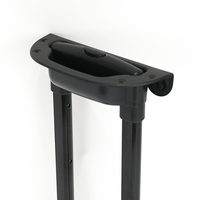 Poignée de valise d'usine Baoyu poignée de sac à bouton-poussoir en plastique poignée de chariot télescopique pour bagages
