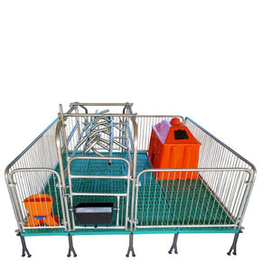 Usado Ferro Fundido <span class=keywords><strong>Pig</strong></span> Pen Sow Farrowing Crate Plástico Animal Nascimento Cama Equipamentos de Fazenda para Venda Porco Gaiola & Tabela Obstétrica - Product Image 4