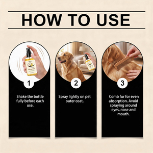 Spray Parfumé <span class=keywords><strong>pour</strong></span> Animaux – Élimine les <span class=keywords><strong>Puces</strong></span> et les Odeurs, Brume Lissante <span class=keywords><strong>pour</strong></span> Chiens et Chats à Poil Long ou Court, Coco Vanille, Écologique, <span class=keywords><strong>Anti</strong></span>-Statique <span class=keywords><strong>pour</strong></span> le Pelage - Product Image 6