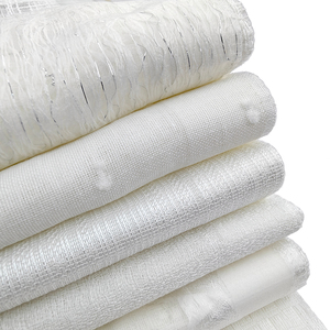 Bomar Nhà Máy Cung Cấp Sang Trọng Linen 100% <span class=keywords><strong>Polyester</strong></span> Voile Sheer Rèm Cửa Trong Suốt Vải Sang Trọng Phòng Khách Đồng Bằng Nhuộm Bán Buôn - Product Image 6