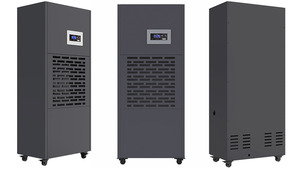 480L/Day Portable External Drain Connect Commercial Industrial Compressor Metal <b>Dehumidifier</b> for Large Rooms and Household Use - Product Image 3