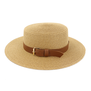Vente en gros de chapeaux ronds pour femmes, chapeaux de Jazz, chapeaux de paille décorés, vente en gros, 2023 - Product Image 1
