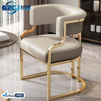 Chaises de salle à manger de luxe, chaises de salon de beauté, chaises de bureau de vente d'hôtel, chaises de mahjong, chaises de coiffure pour clients de salon de manucure