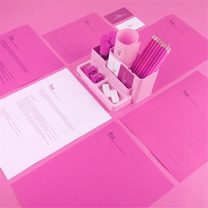 Phong Cách Mới Bảo Vệ Môi Trường Bút Trường Hợp Quảng Trường Hình Dạng Hình Học Hộp Bút Trường Hợp - Product Image 5