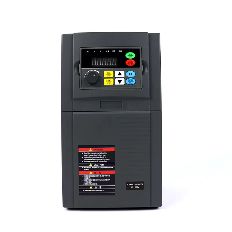 Omvormer Voor Driefasige Motoren Waterpomp Inverter Ac Drive 380V Frequentie En Spanningsomvormer