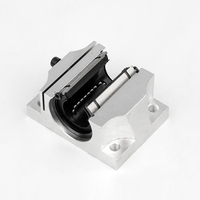 Kit de rails de guidage linéaires SBR10 SBR12 SBR16 SBR20 SBR25, support d'axe circulaire en aluminium pour routeur CNC et mouvement d'imprimante 3D